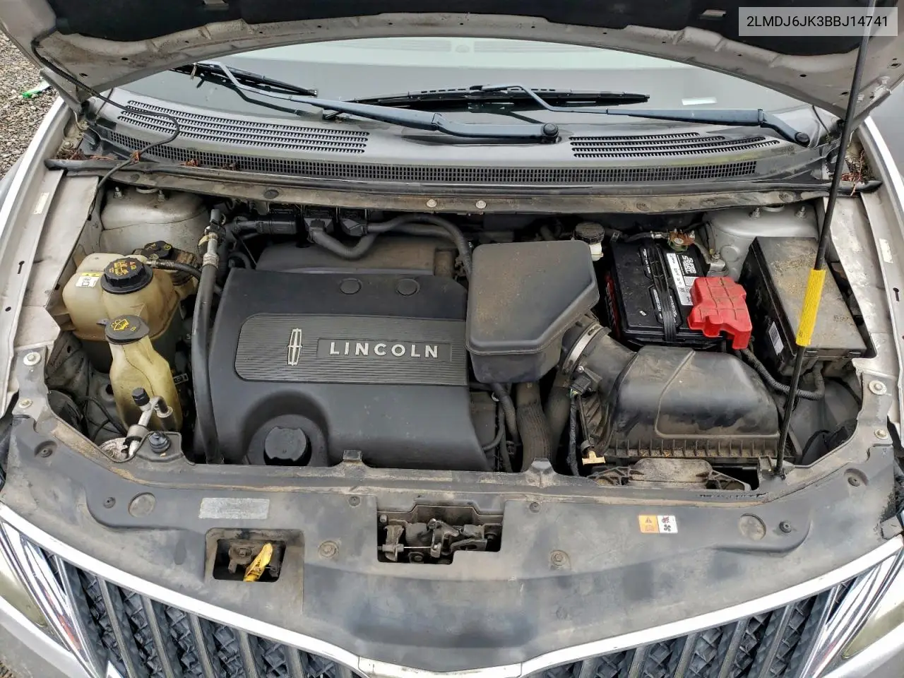 2LMDJ6JK3BBJ14741 2011 Lincoln Mkx