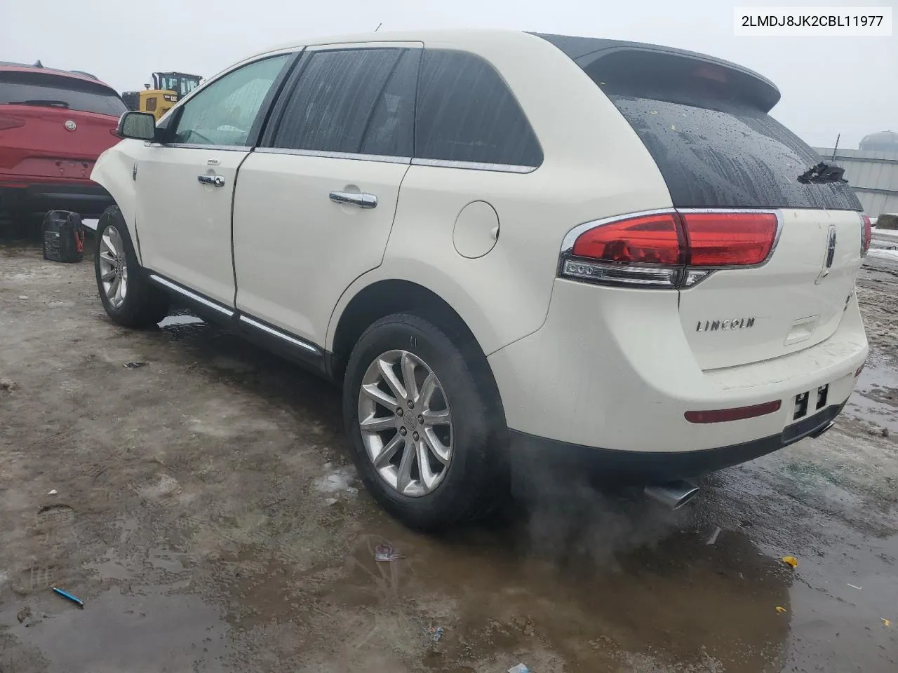 2012 Lincoln Mkx VIN: 2LMDJ8JK2CBL11977 Lot: 37992874