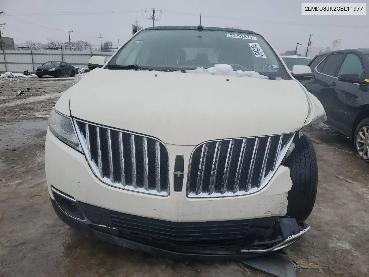 2012 Lincoln Mkx VIN: 2LMDJ8JK2CBL11977 Lot: 37992874