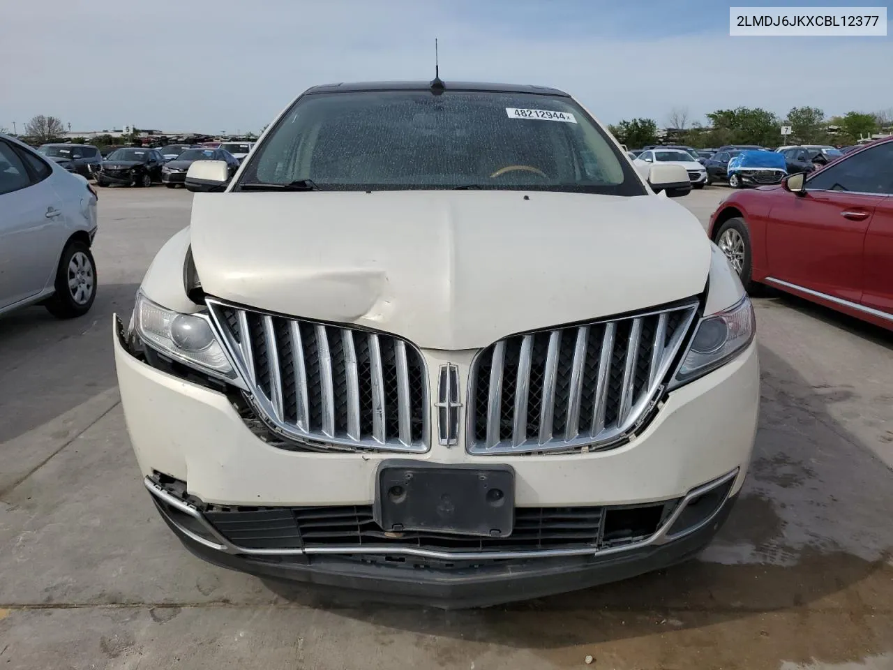 2LMDJ6JKXCBL12377 2012 Lincoln Mkx