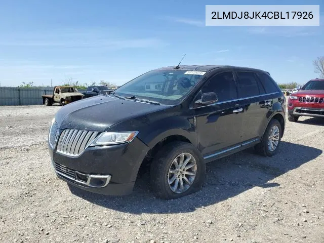 2LMDJ8JK4CBL17926 2012 Lincoln Mkx