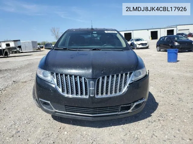 2012 Lincoln Mkx VIN: 2LMDJ8JK4CBL17926 Lot: 51573494