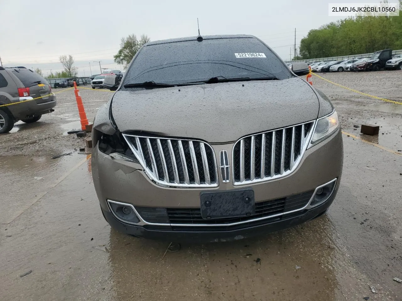 2012 Lincoln Mkx VIN: 2LMDJ6JK2CBL10560 Lot: 52219624