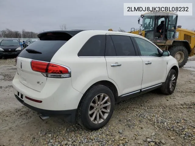 2LMDJ8JK3CBL08232 2012 Lincoln Mkx