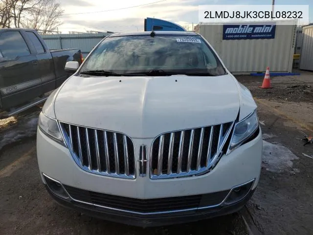 2LMDJ8JK3CBL08232 2012 Lincoln Mkx