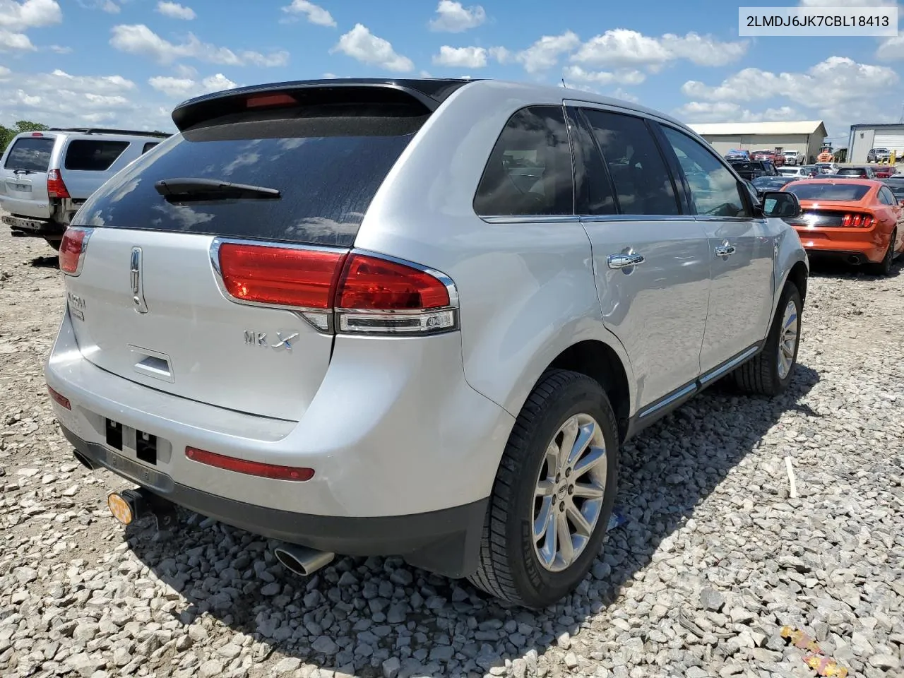 2012 Lincoln Mkx VIN: 2LMDJ6JK7CBL18413 Lot: 53066954