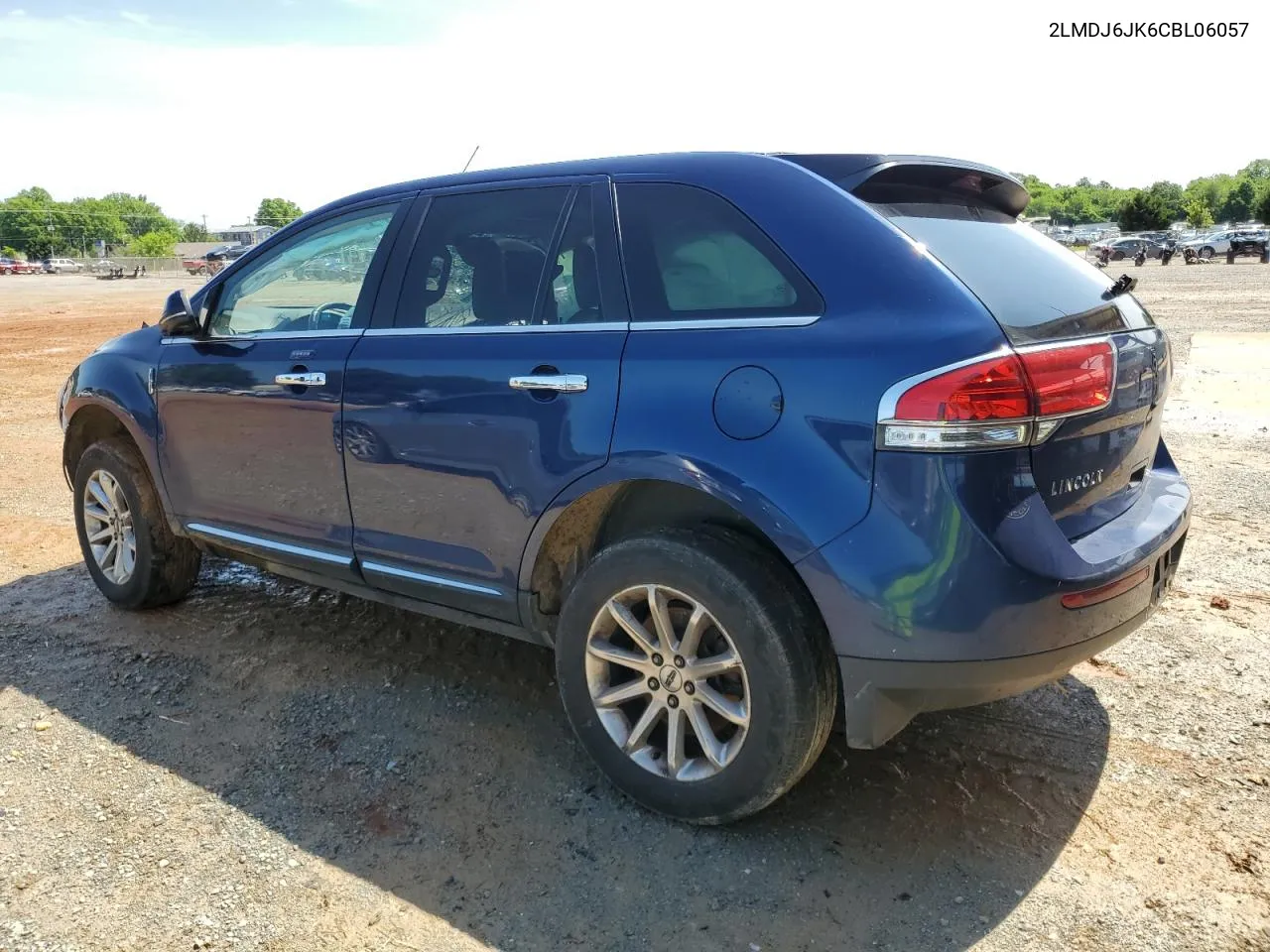 2012 Lincoln Mkx VIN: 2LMDJ6JK6CBL06057 Lot: 54364394