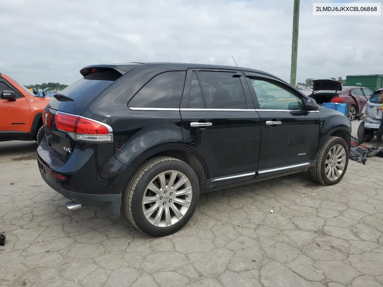 2012 Lincoln Mkx VIN: 2LMDJ6JKXCBL06868 Lot: 55278664