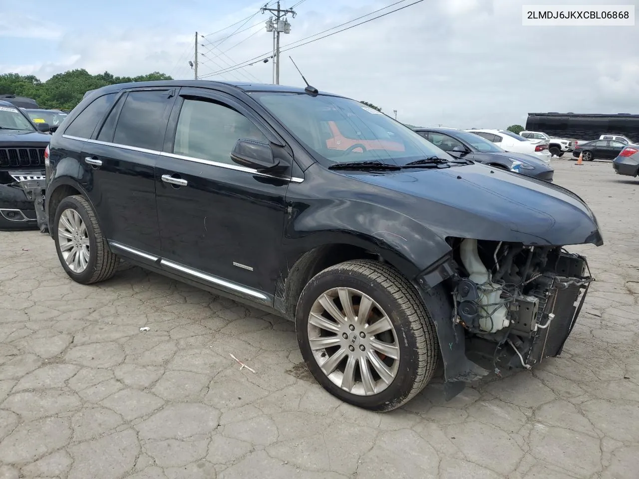 2012 Lincoln Mkx VIN: 2LMDJ6JKXCBL06868 Lot: 55278664