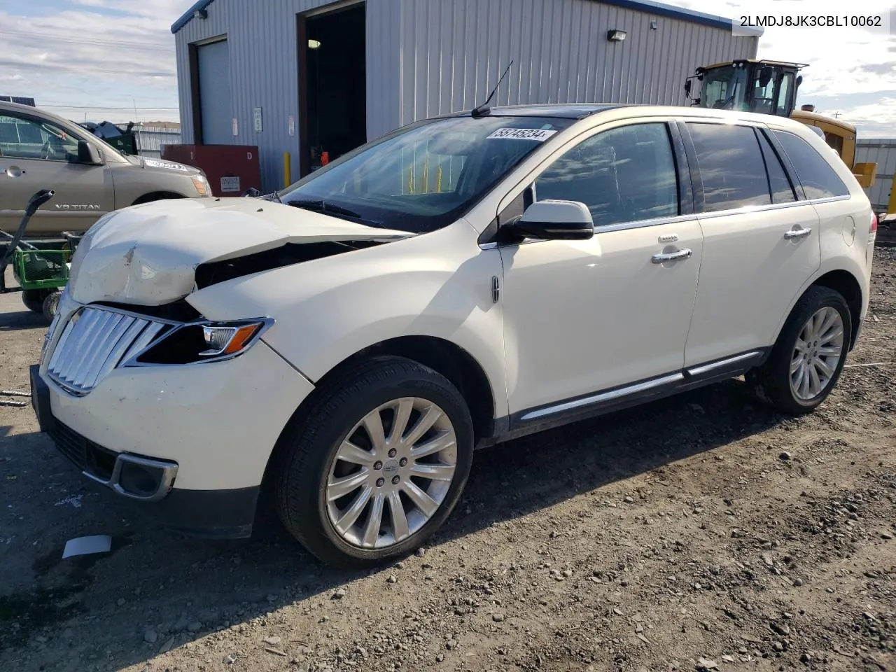 2012 Lincoln Mkx VIN: 2LMDJ8JK3CBL10062 Lot: 55745234