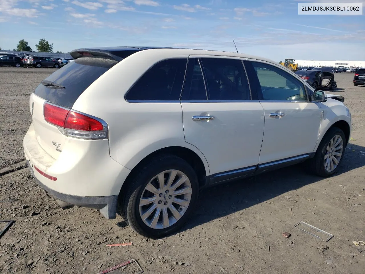 2012 Lincoln Mkx VIN: 2LMDJ8JK3CBL10062 Lot: 55745234