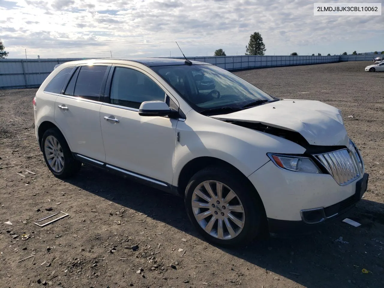 2012 Lincoln Mkx VIN: 2LMDJ8JK3CBL10062 Lot: 55745234