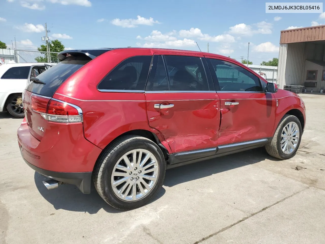 2LMDJ6JK3CBL05416 2012 Lincoln Mkx