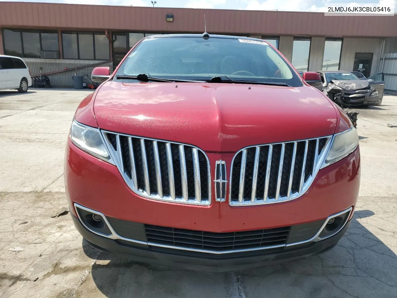 2LMDJ6JK3CBL05416 2012 Lincoln Mkx