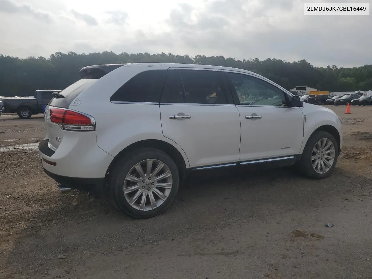 2LMDJ6JK7CBL16449 2012 Lincoln Mkx