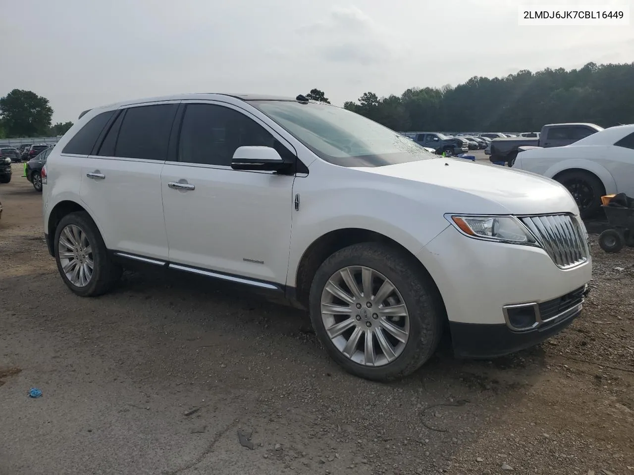 2012 Lincoln Mkx VIN: 2LMDJ6JK7CBL16449 Lot: 56388874