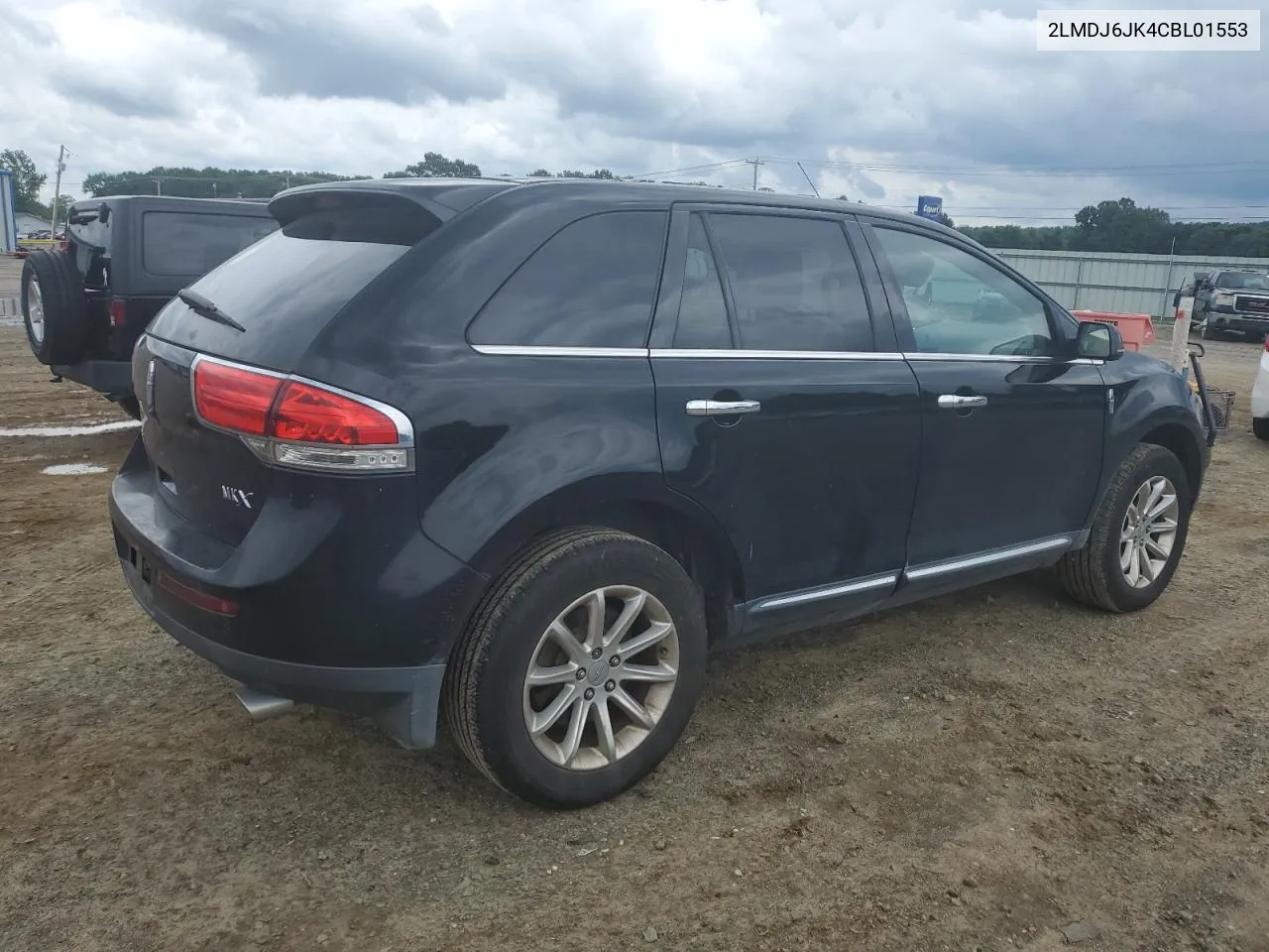 2012 Lincoln Mkx VIN: 2LMDJ6JK4CBL01553 Lot: 56958724