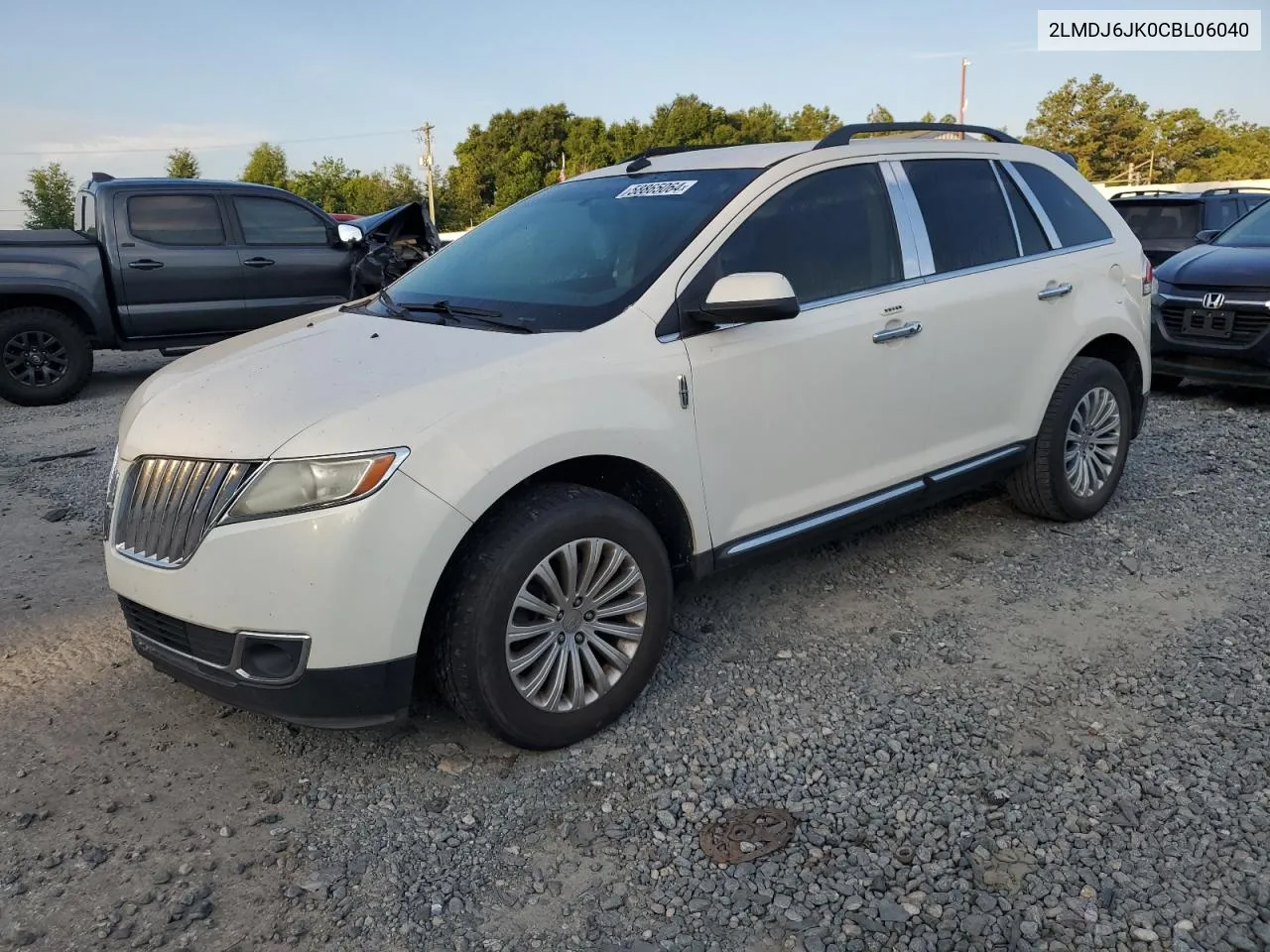 2LMDJ6JK0CBL06040 2012 Lincoln Mkx