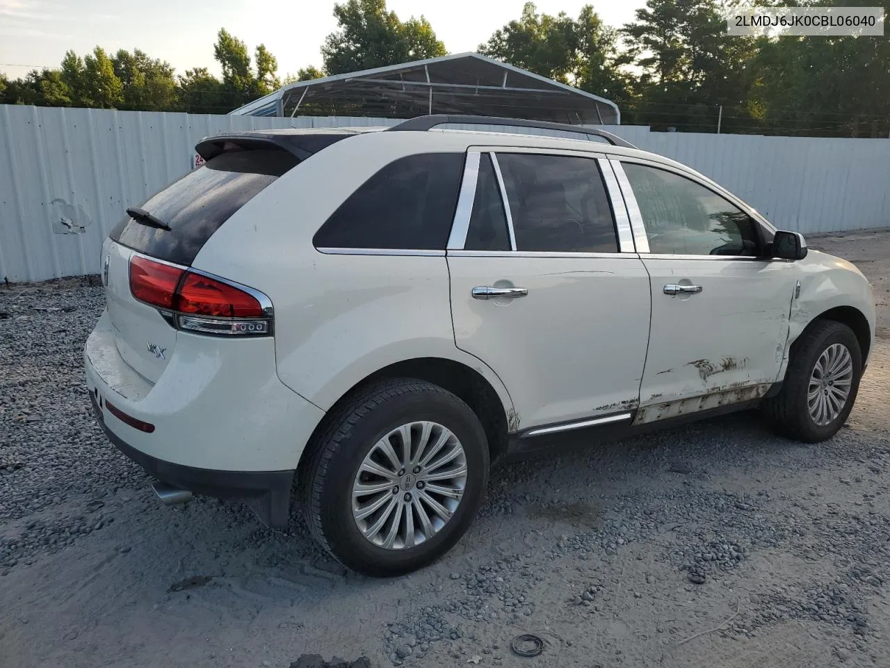 2LMDJ6JK0CBL06040 2012 Lincoln Mkx