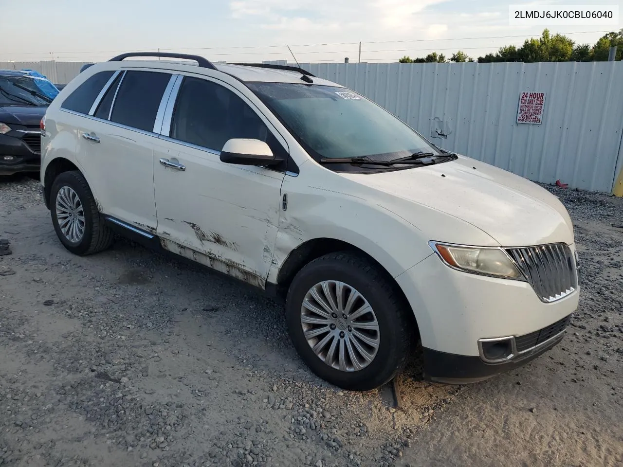 2LMDJ6JK0CBL06040 2012 Lincoln Mkx