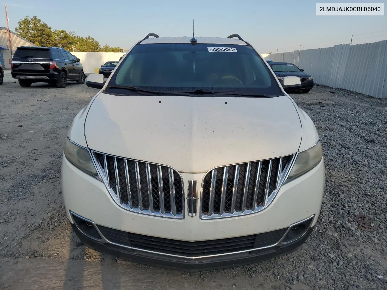 2LMDJ6JK0CBL06040 2012 Lincoln Mkx