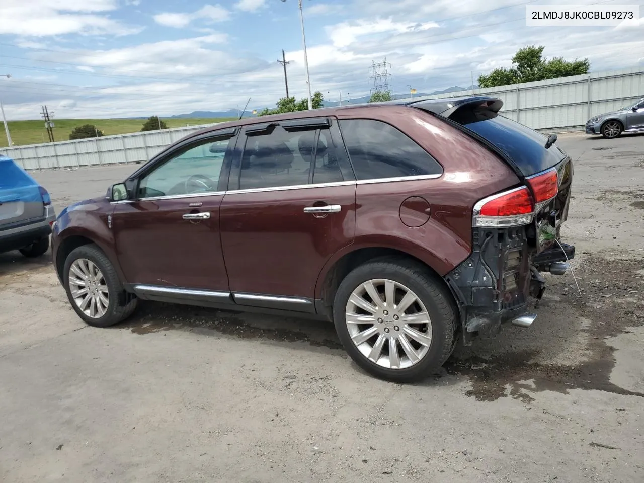 2LMDJ8JK0CBL09273 2012 Lincoln Mkx