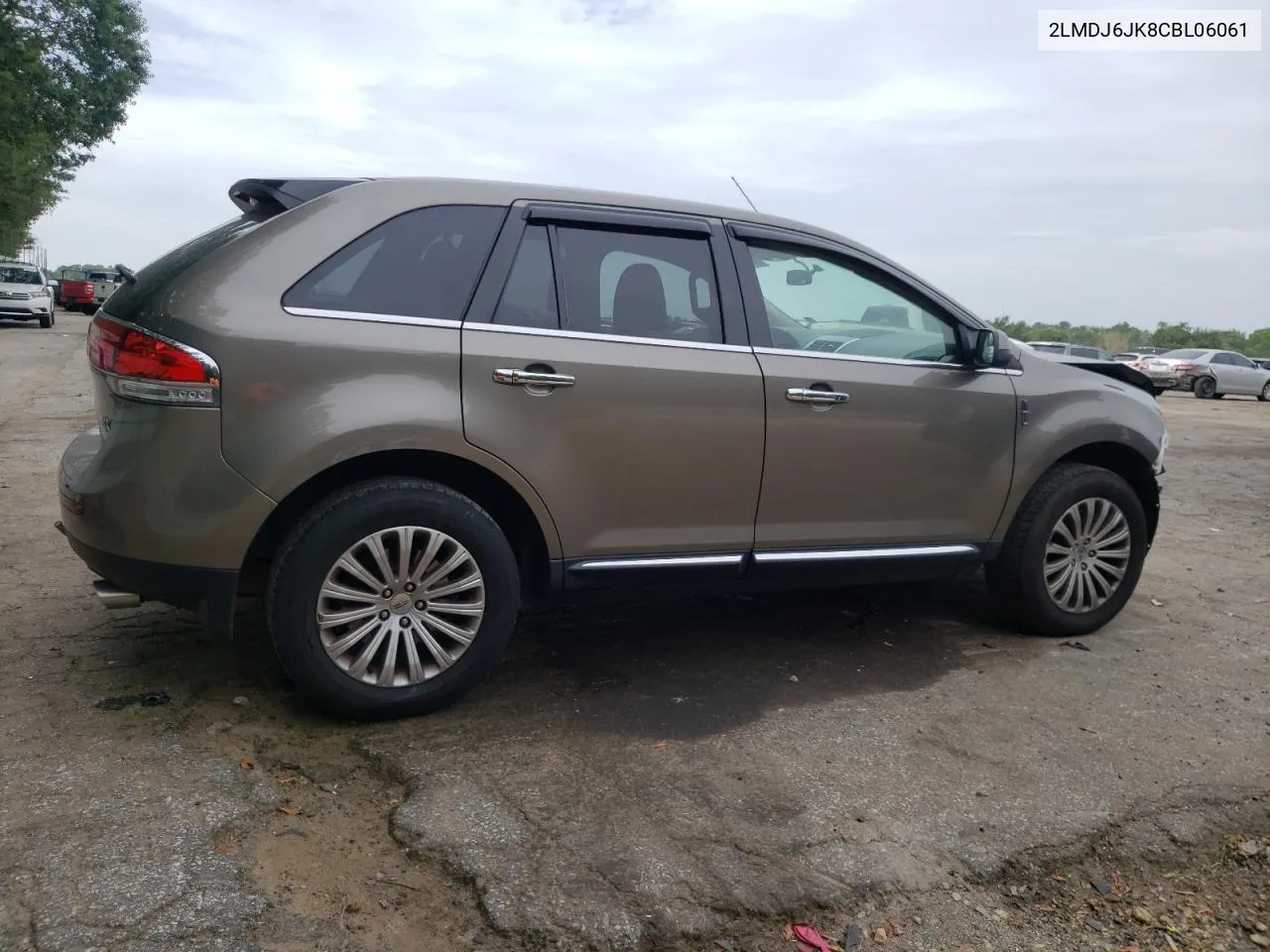 2012 Lincoln Mkx VIN: 2LMDJ6JK8CBL06061 Lot: 60076354