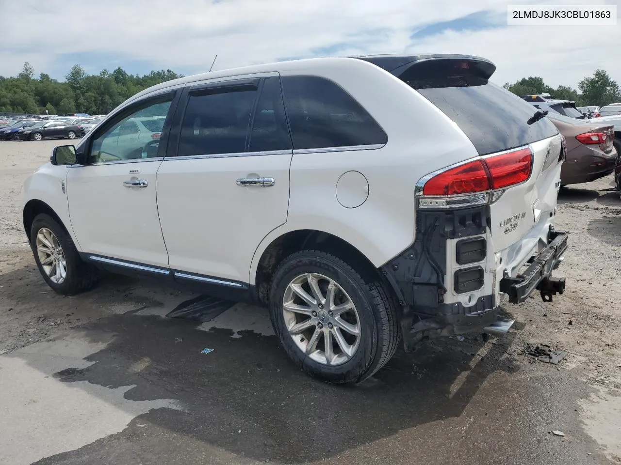 2012 Lincoln Mkx VIN: 2LMDJ8JK3CBL01863 Lot: 60236204