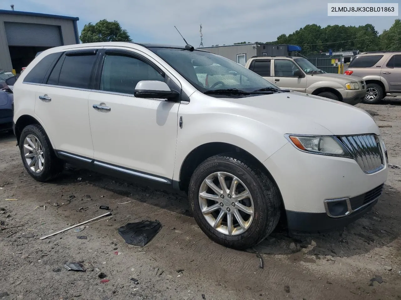 2012 Lincoln Mkx VIN: 2LMDJ8JK3CBL01863 Lot: 60236204