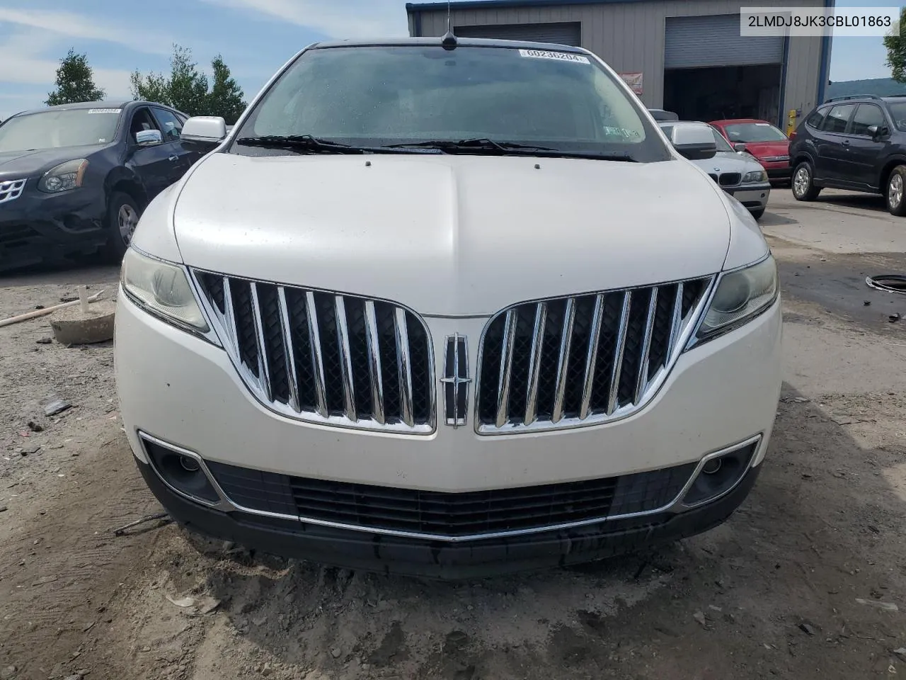 2012 Lincoln Mkx VIN: 2LMDJ8JK3CBL01863 Lot: 60236204