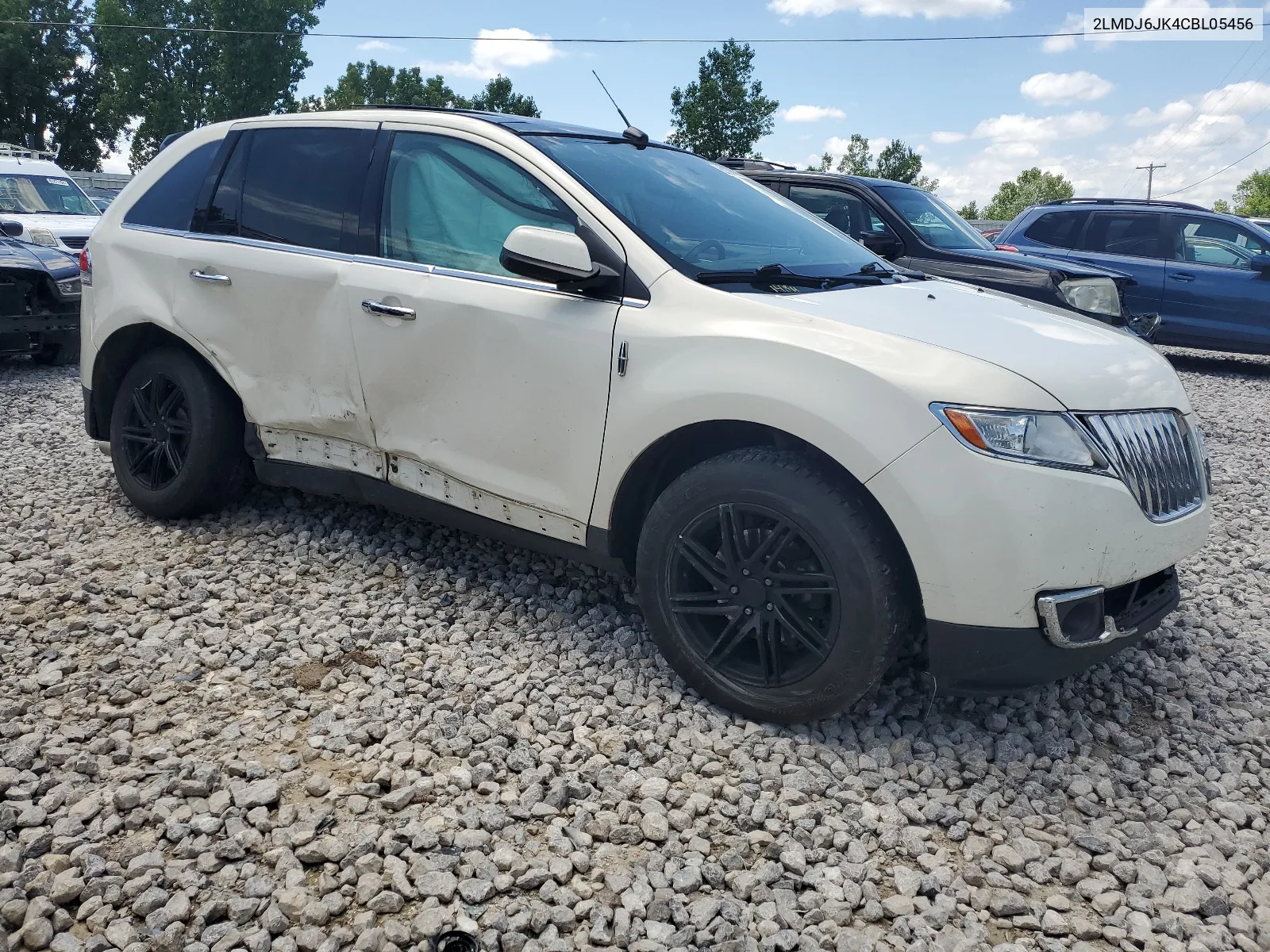 2012 Lincoln Mkx VIN: 2LMDJ6JK4CBL05456 Lot: 61396294