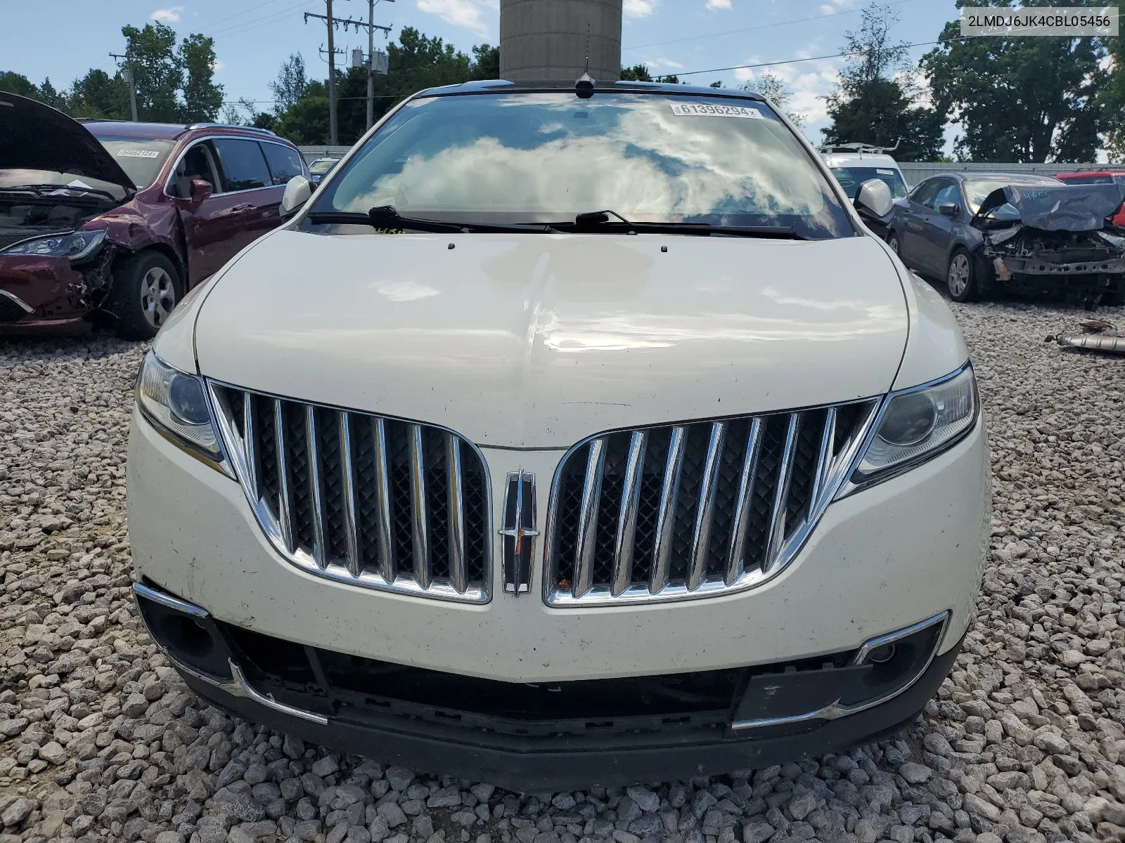 2012 Lincoln Mkx VIN: 2LMDJ6JK4CBL05456 Lot: 61396294