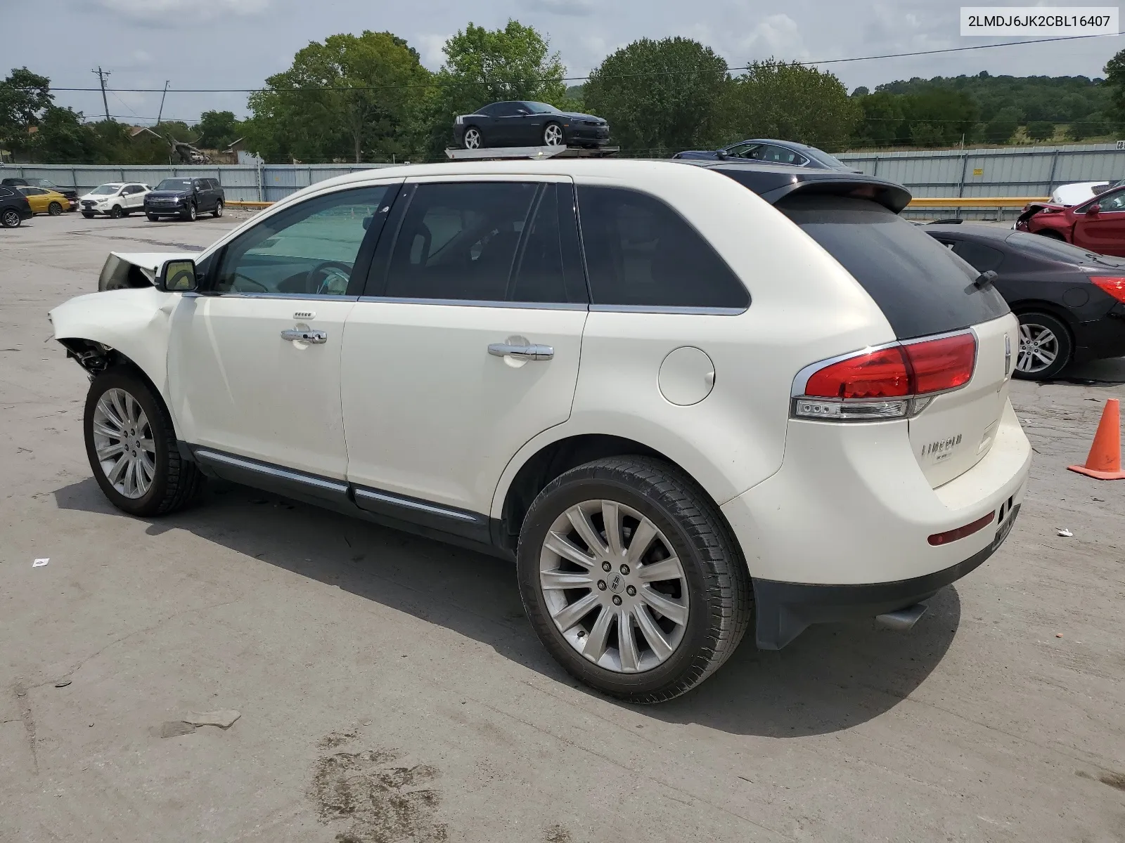 2012 Lincoln Mkx VIN: 2LMDJ6JK2CBL16407 Lot: 63295984