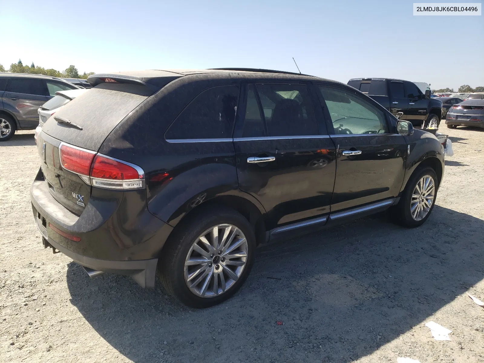 2LMDJ8JK6CBL04496 2012 Lincoln Mkx