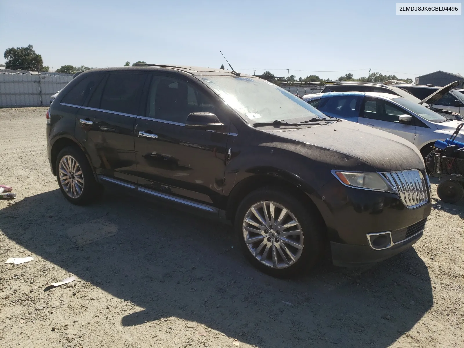 2012 Lincoln Mkx VIN: 2LMDJ8JK6CBL04496 Lot: 65082824