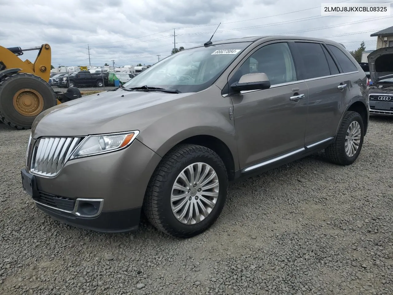 2012 Lincoln Mkx VIN: 2LMDJ8JKXCBL08325 Lot: 66627884