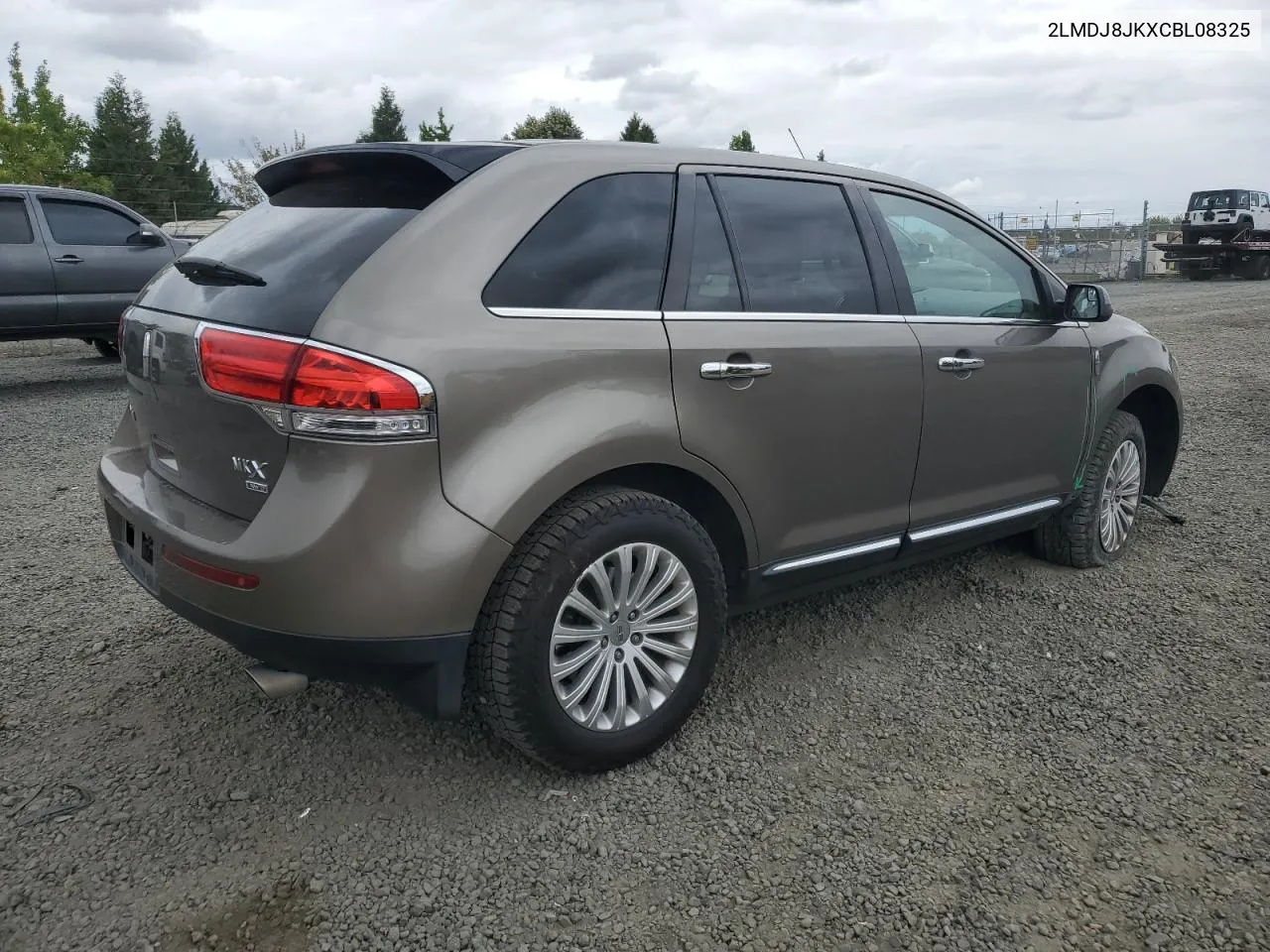 2012 Lincoln Mkx VIN: 2LMDJ8JKXCBL08325 Lot: 66627884