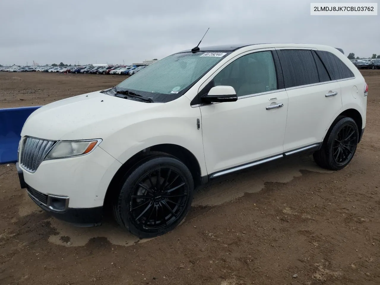 2012 Lincoln Mkx VIN: 2LMDJ8JK7CBL03762 Lot: 66759244