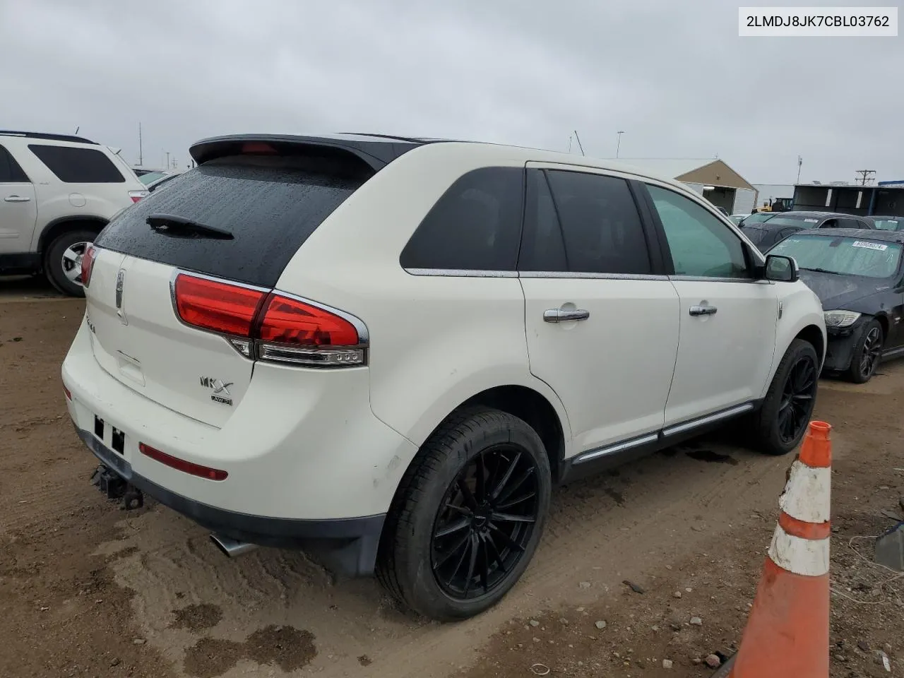 2012 Lincoln Mkx VIN: 2LMDJ8JK7CBL03762 Lot: 66759244