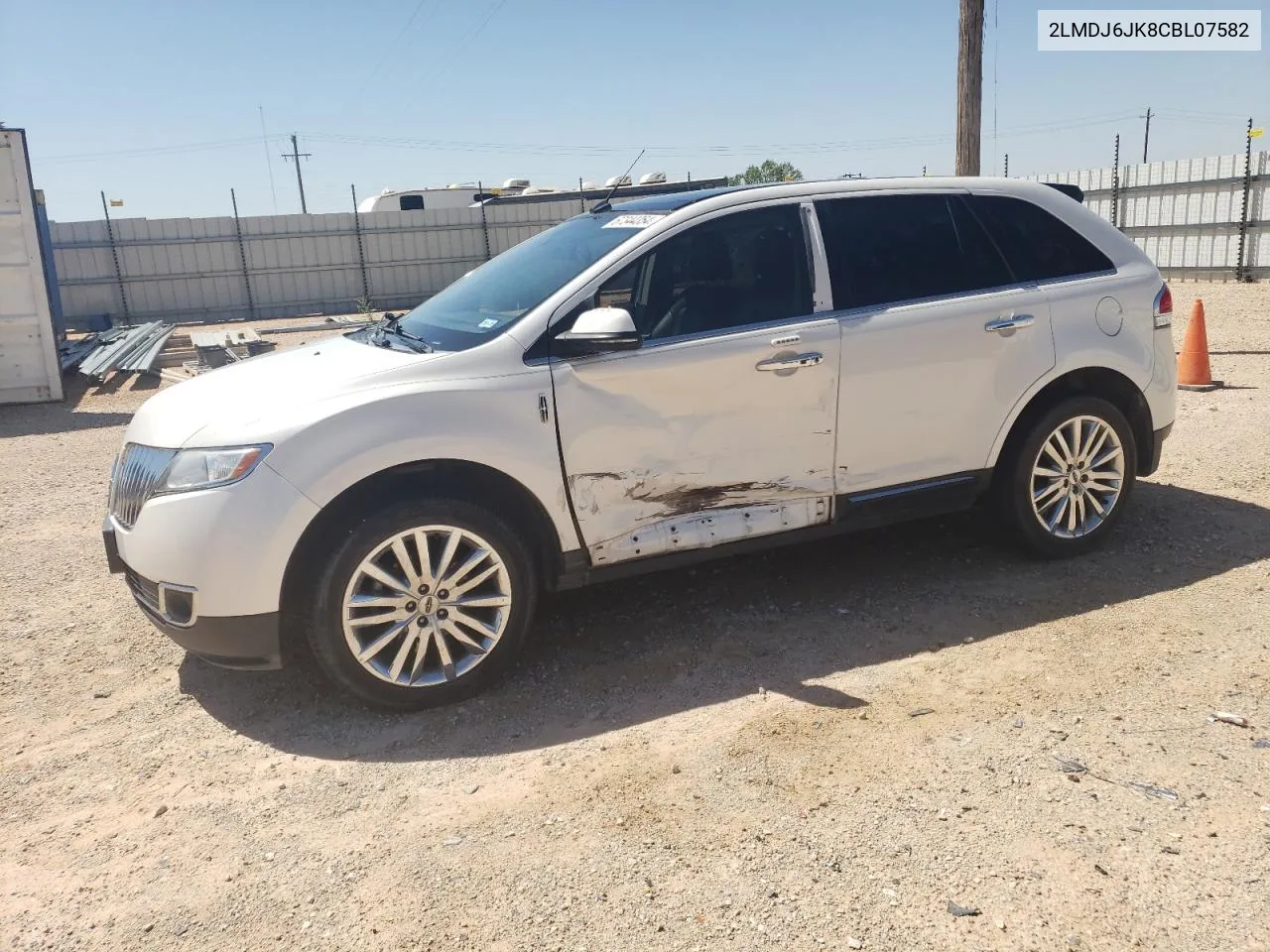 2012 Lincoln Mkx VIN: 2LMDJ6JK8CBL07582 Lot: 67344354