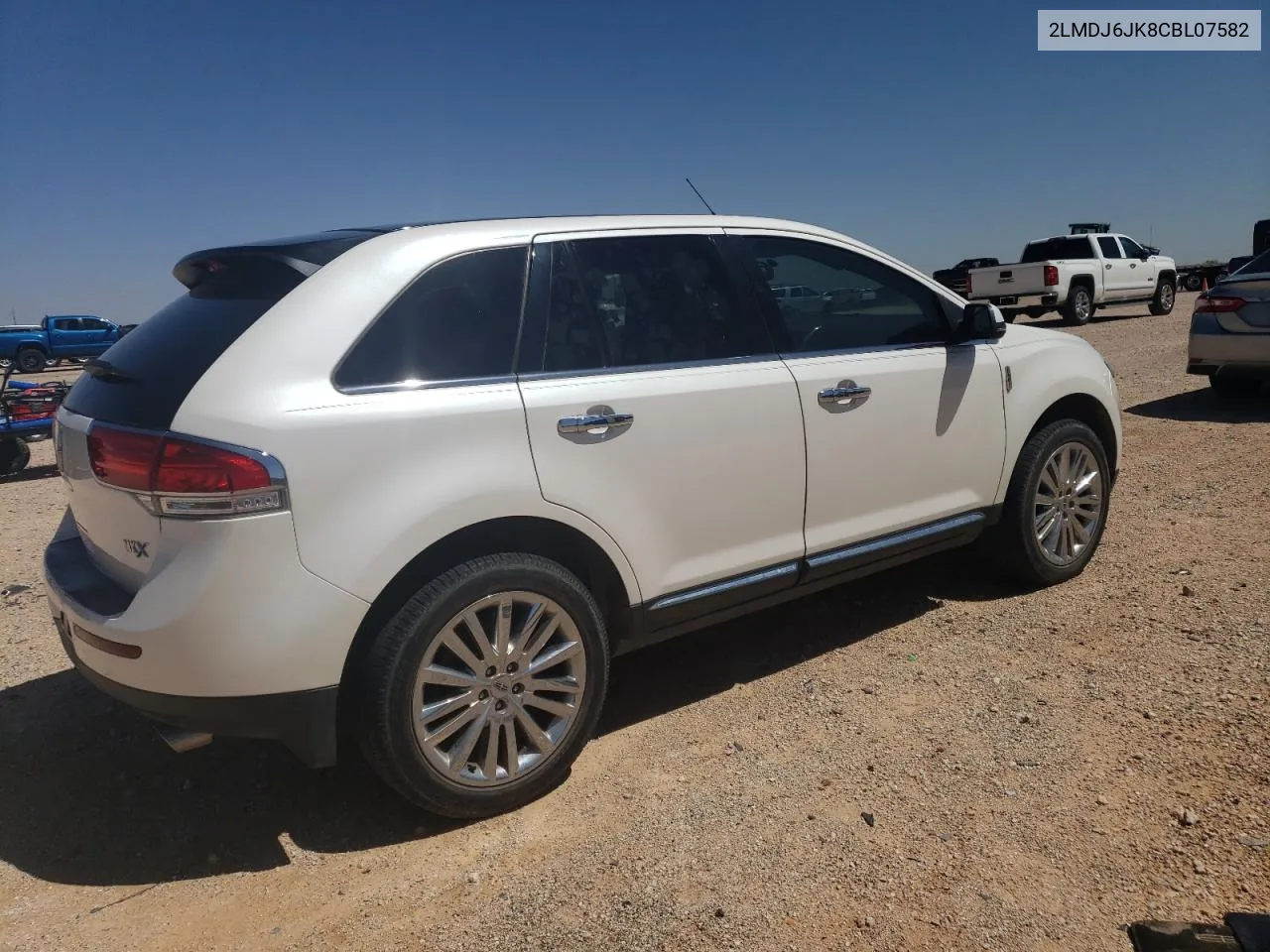 2012 Lincoln Mkx VIN: 2LMDJ6JK8CBL07582 Lot: 67344354