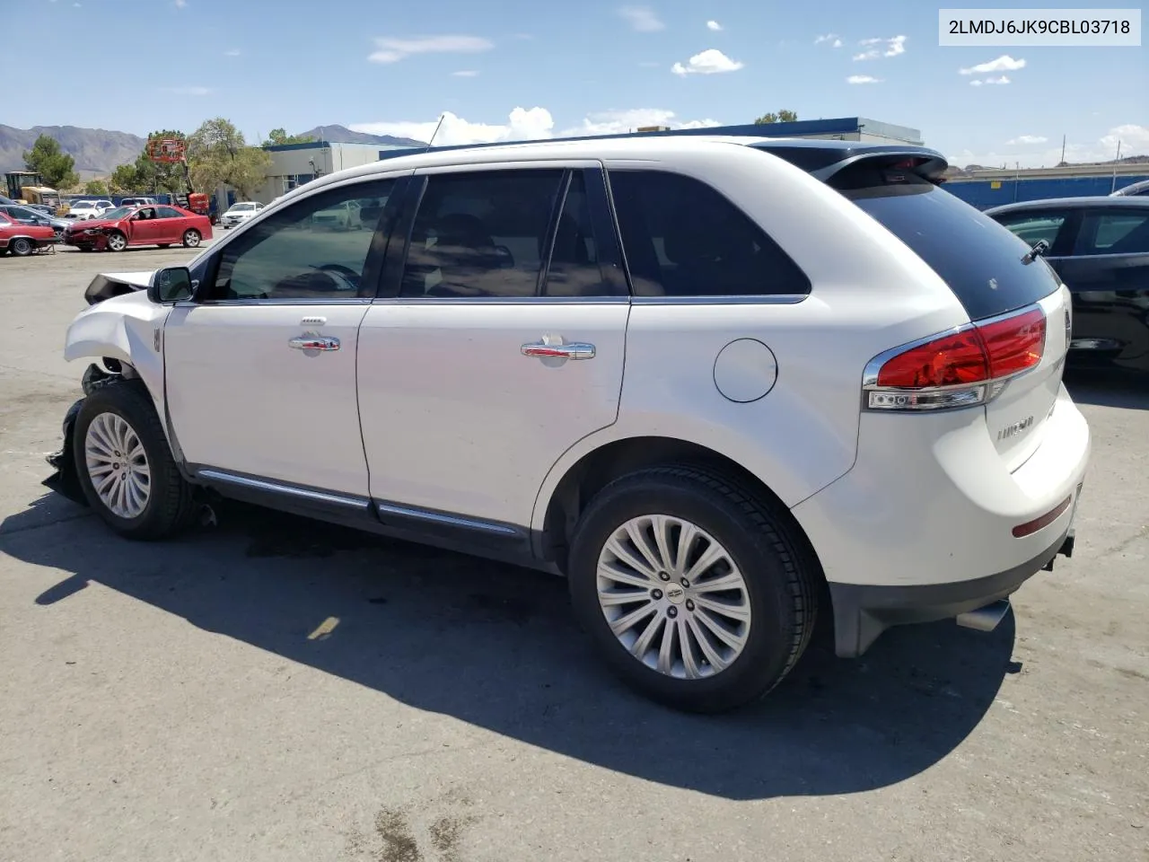 2012 Lincoln Mkx VIN: 2LMDJ6JK9CBL03718 Lot: 68123904