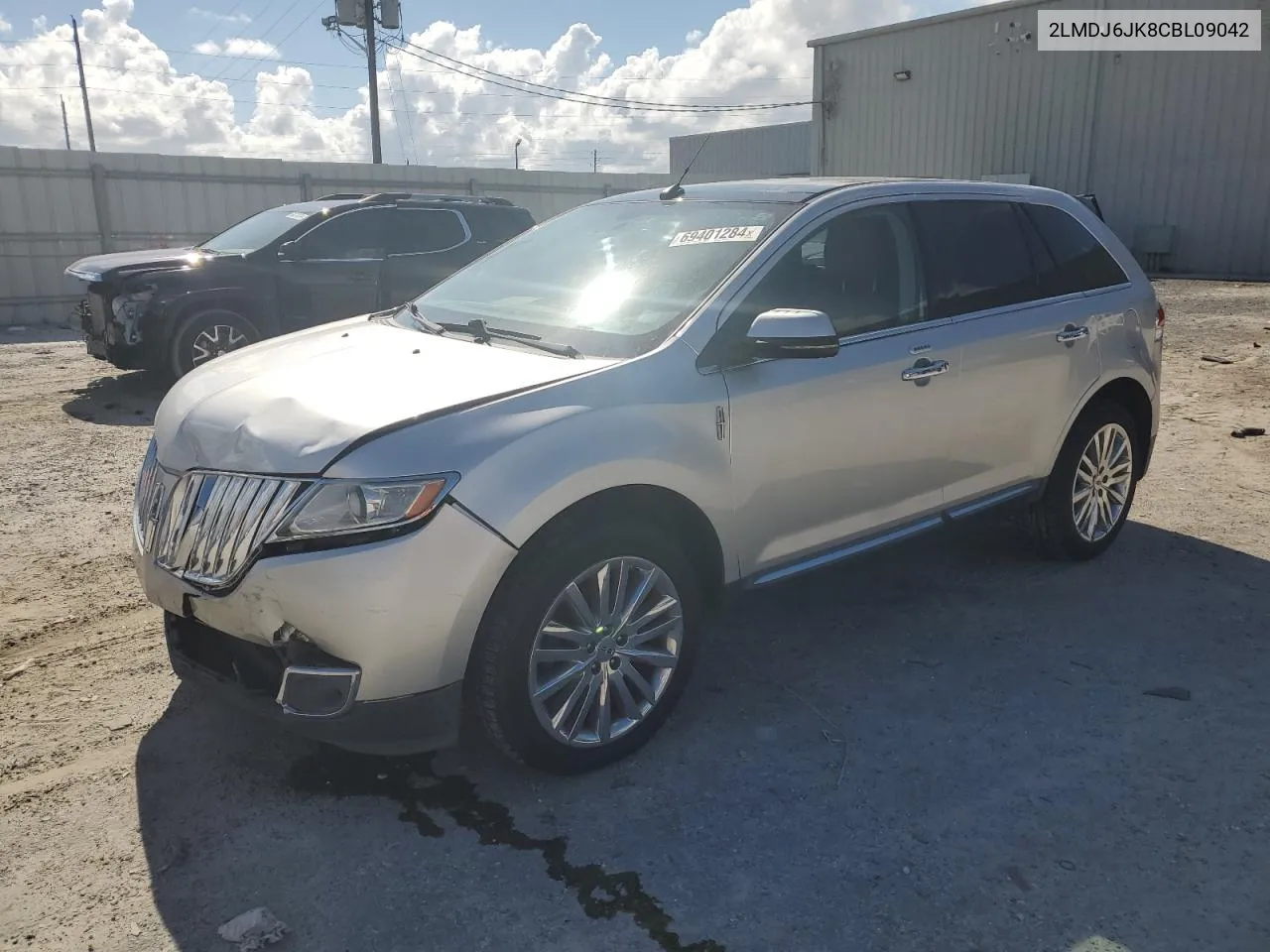 2012 Lincoln Mkx VIN: 2LMDJ6JK8CBL09042 Lot: 69401284