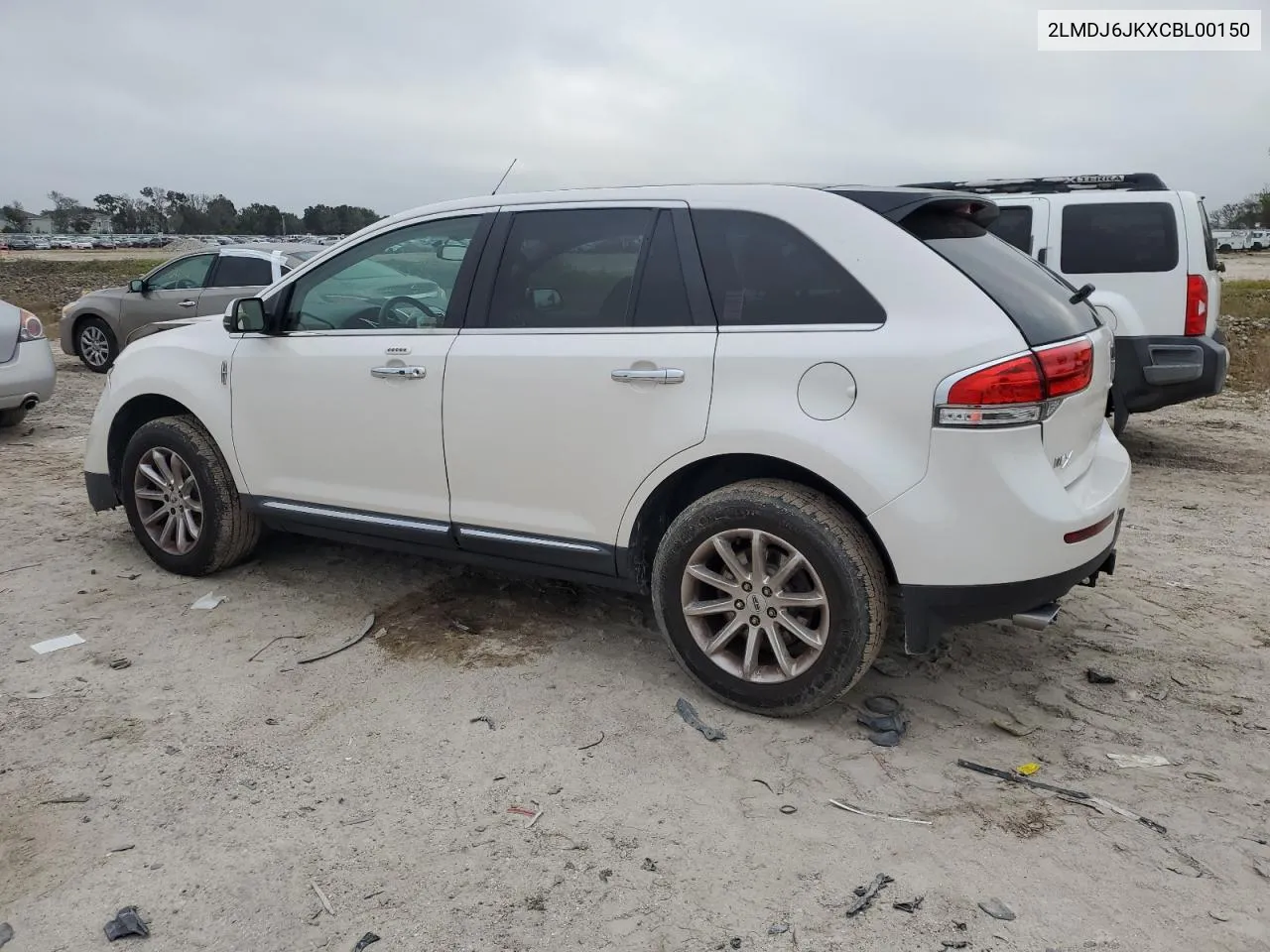 2012 Lincoln Mkx VIN: 2LMDJ6JKXCBL00150 Lot: 70811694