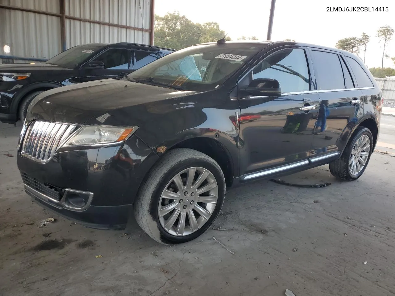 2012 Lincoln Mkx VIN: 2LMDJ6JK2CBL14415 Lot: 71024334