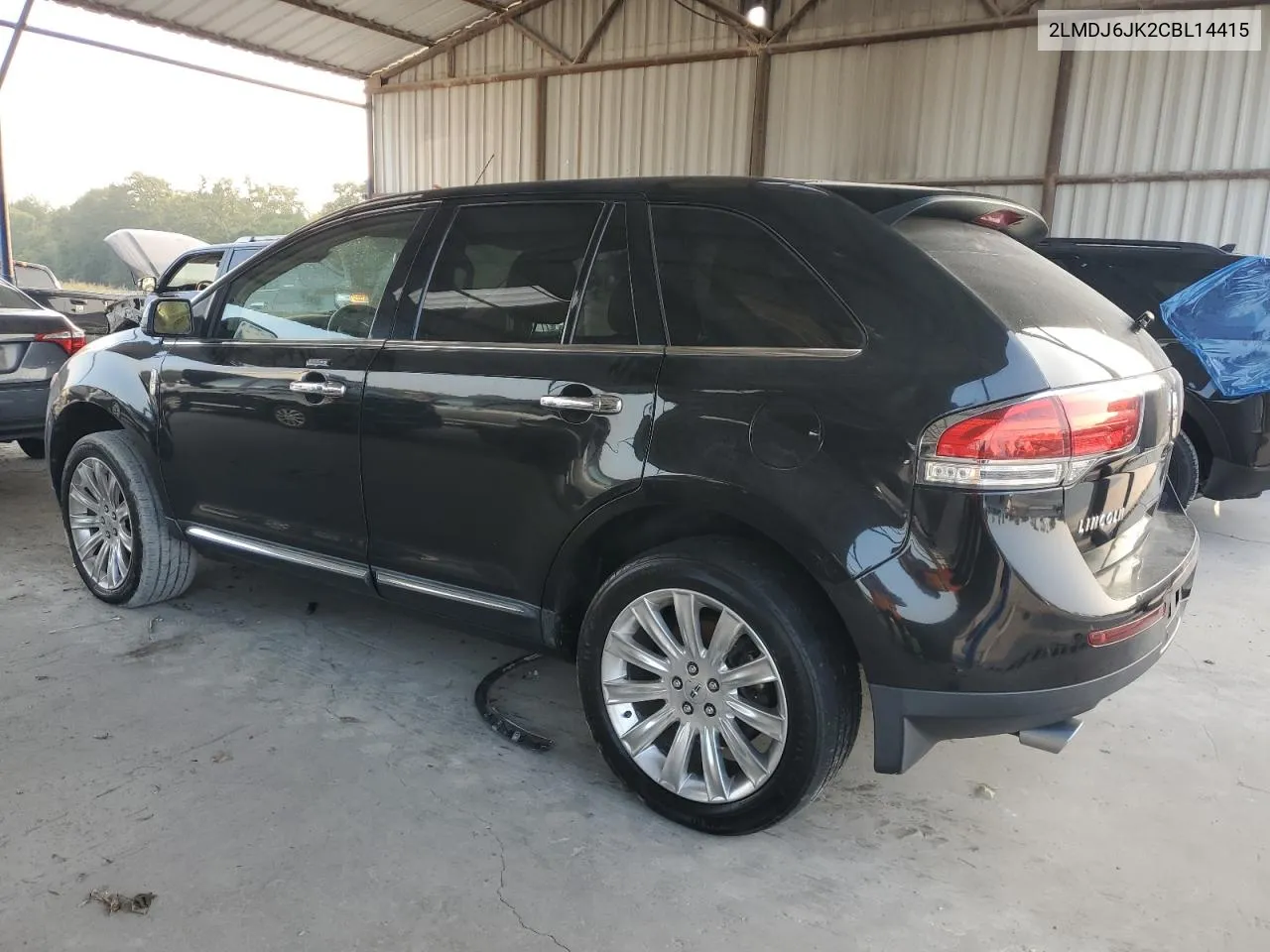 2LMDJ6JK2CBL14415 2012 Lincoln Mkx