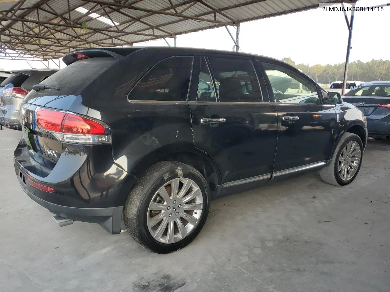 2012 Lincoln Mkx VIN: 2LMDJ6JK2CBL14415 Lot: 71024334