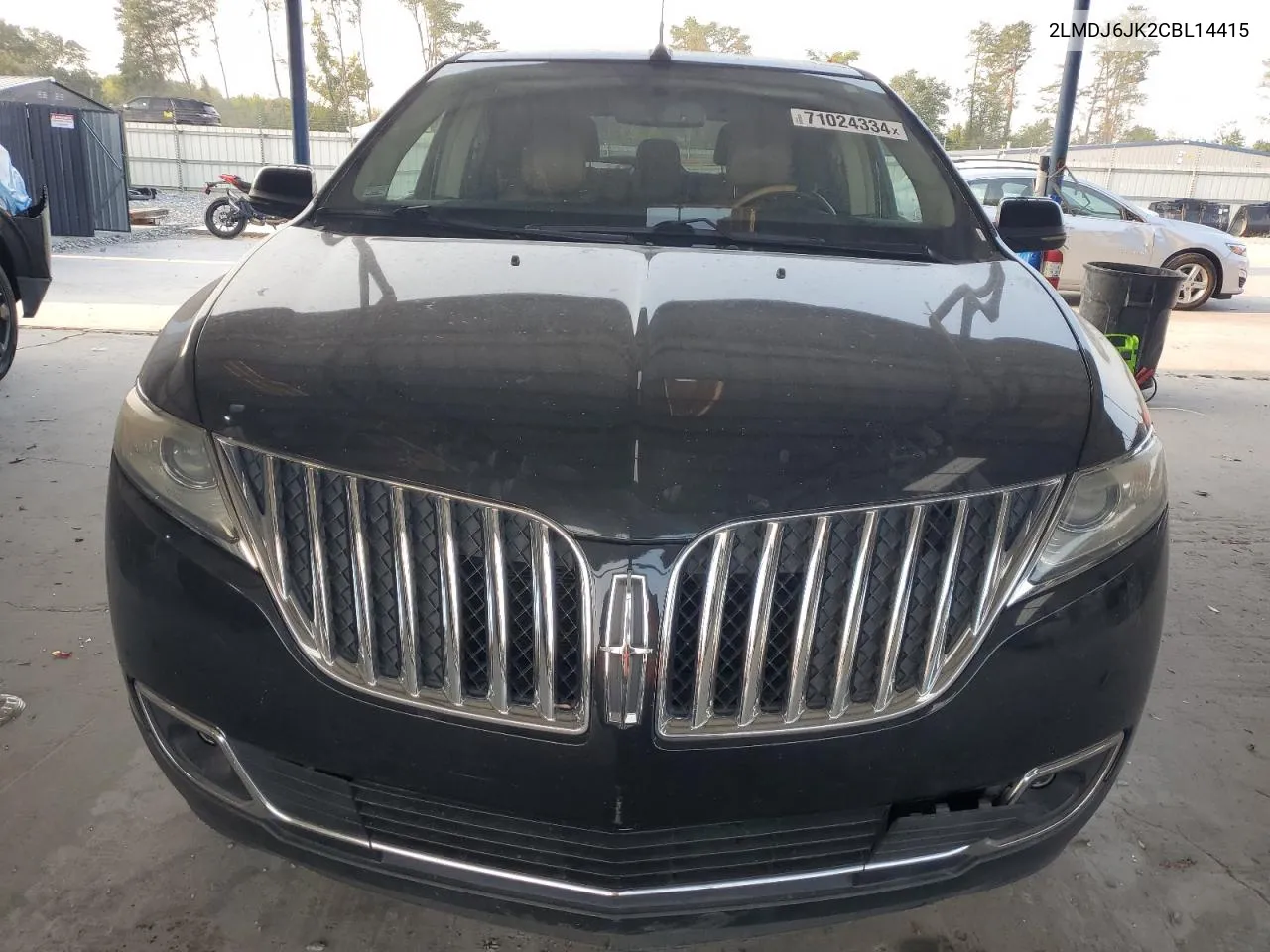 2LMDJ6JK2CBL14415 2012 Lincoln Mkx