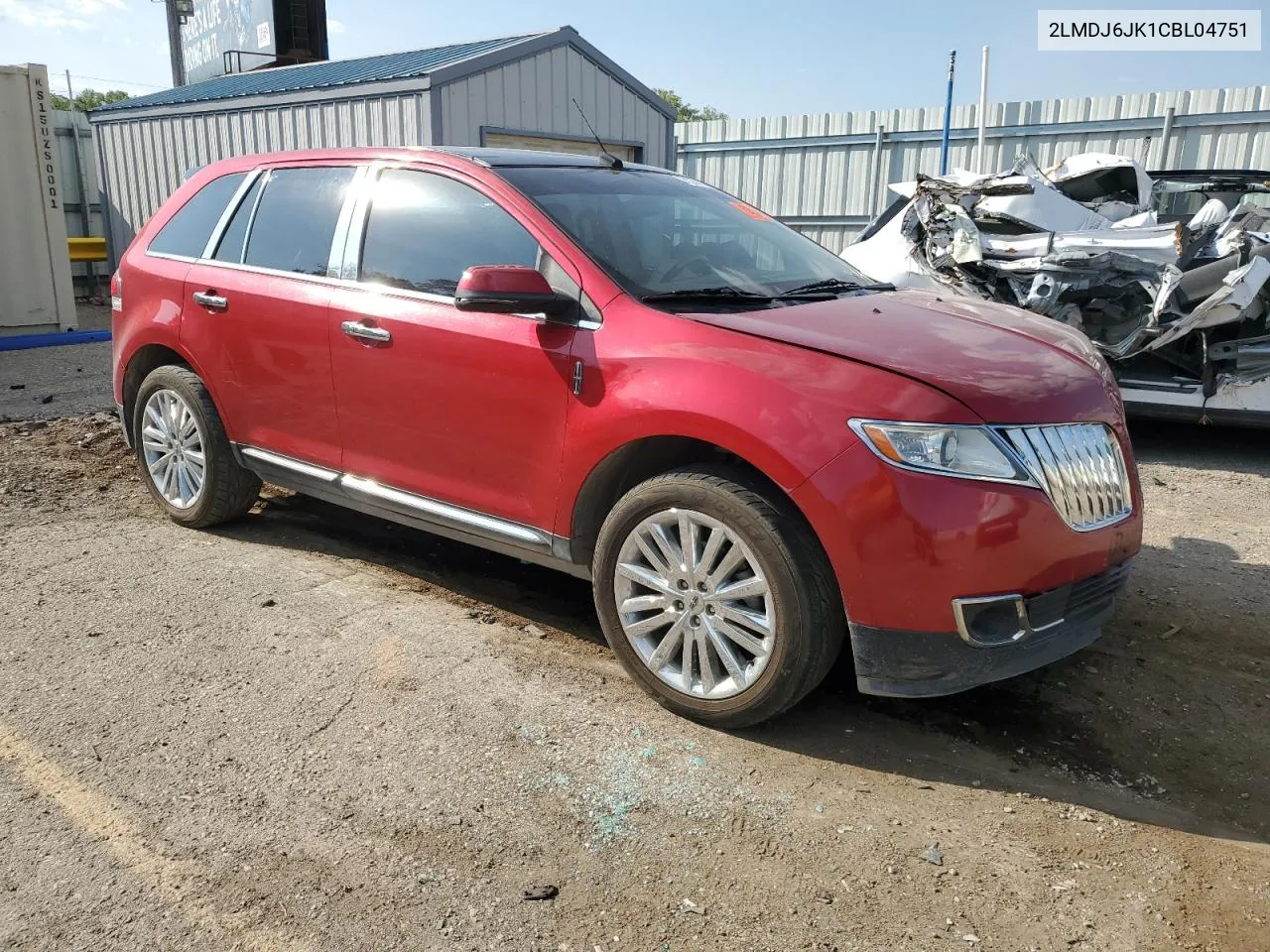 2LMDJ6JK1CBL04751 2012 Lincoln Mkx