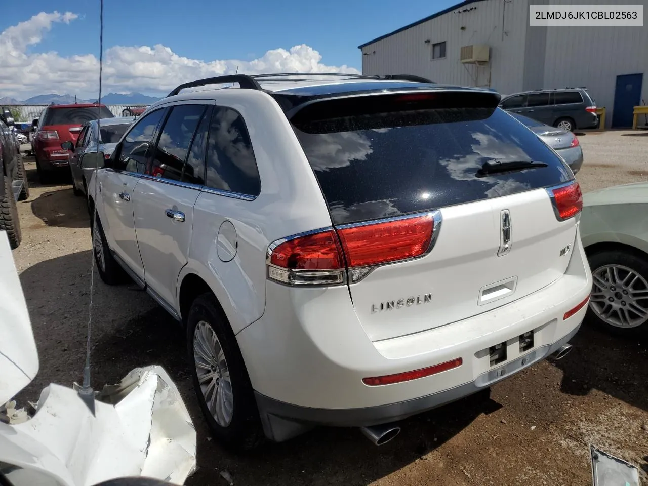 2LMDJ6JK1CBL02563 2012 Lincoln Mkx